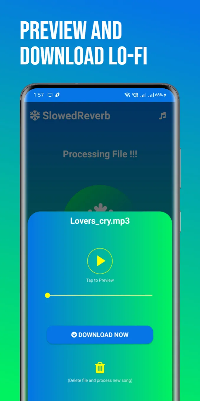 Lo-Fi Music Maker SlowedReverb | Indus Appstore | Screenshot