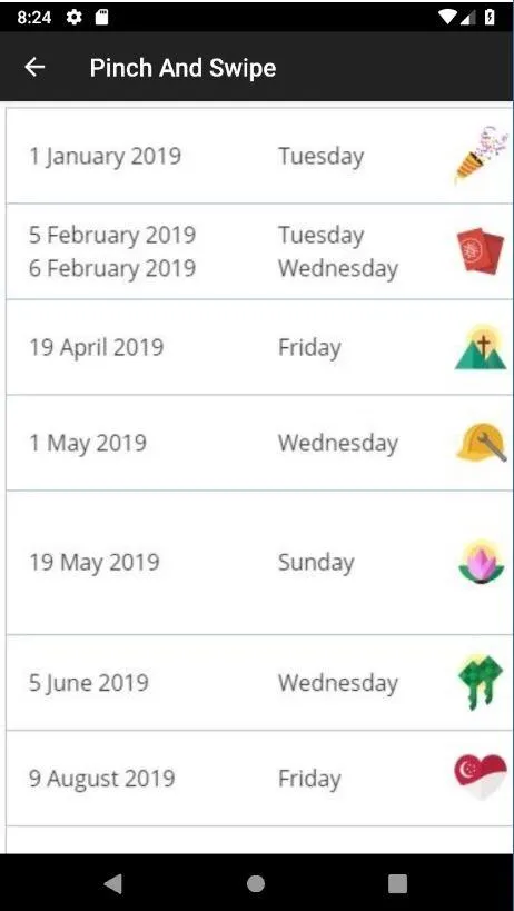 Singapore Calendar 2024 Horse | Indus Appstore | Screenshot