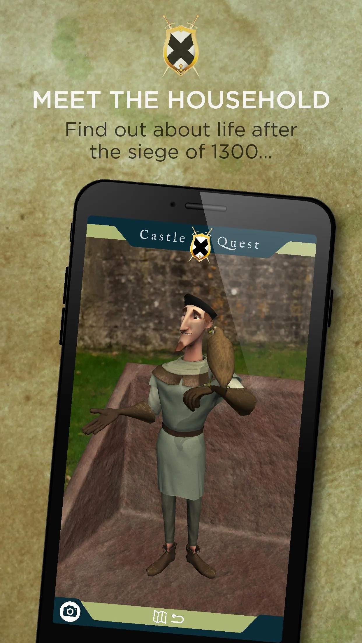 Caerlaverock Castle Quest | Indus Appstore | Screenshot