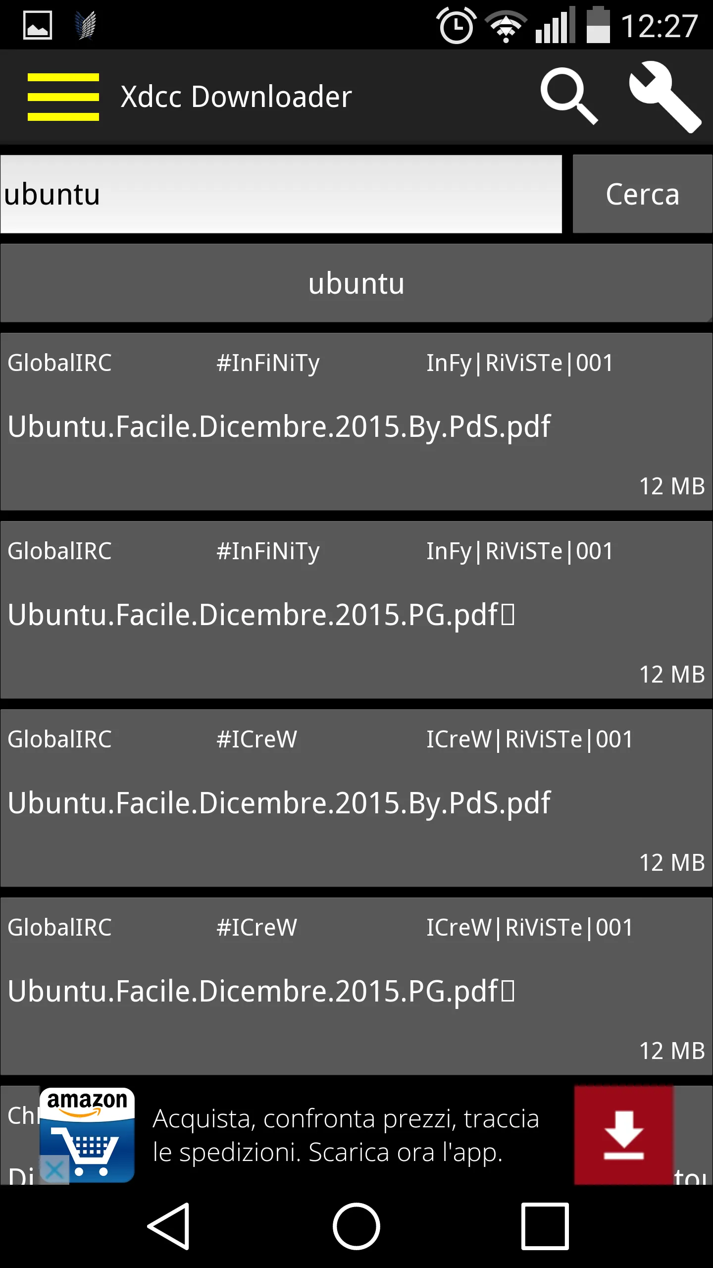 XdccDownloader | Indus Appstore | Screenshot