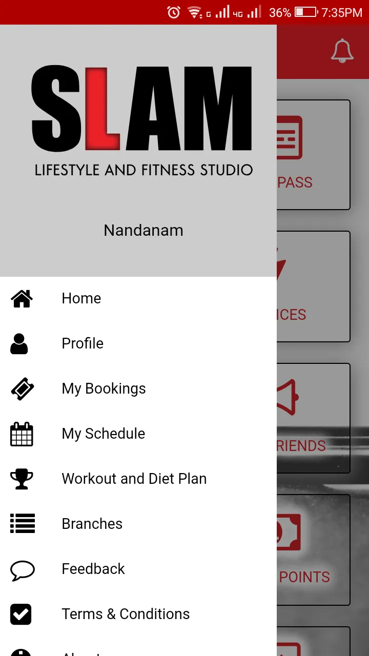 Slam Fitness | Indus Appstore | Screenshot