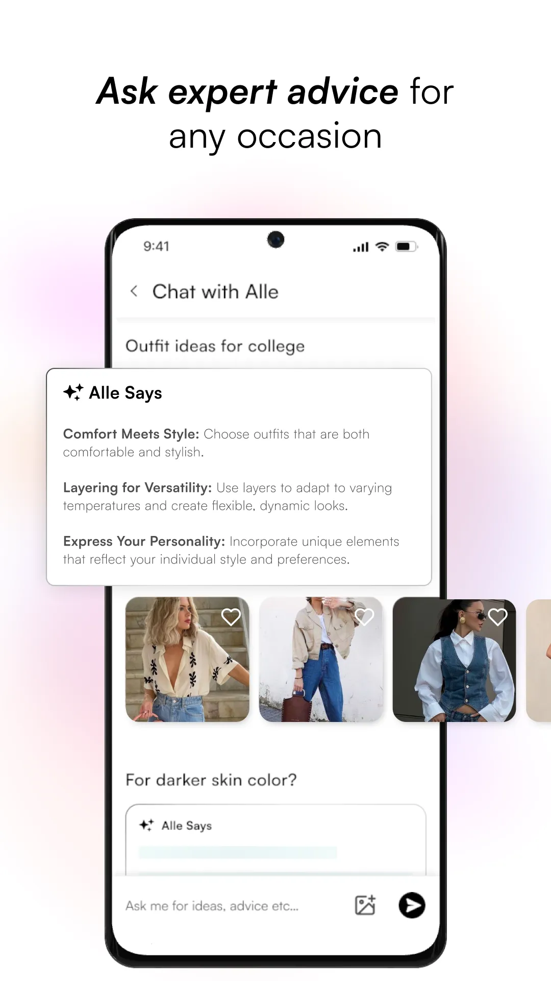 Alle - Your AI Fashion Stylist | Indus Appstore | Screenshot