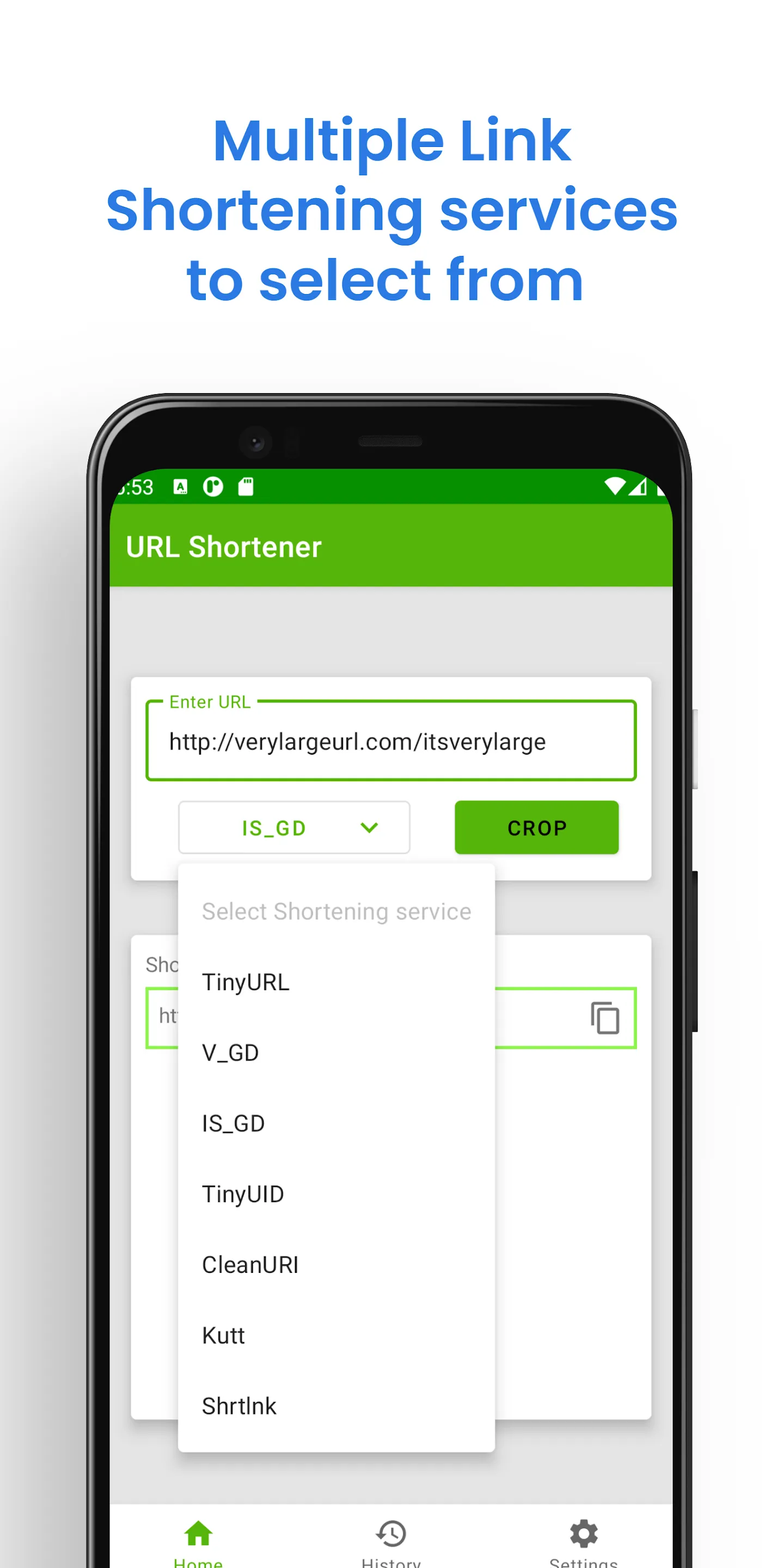 URL Shortener | Indus Appstore | Screenshot