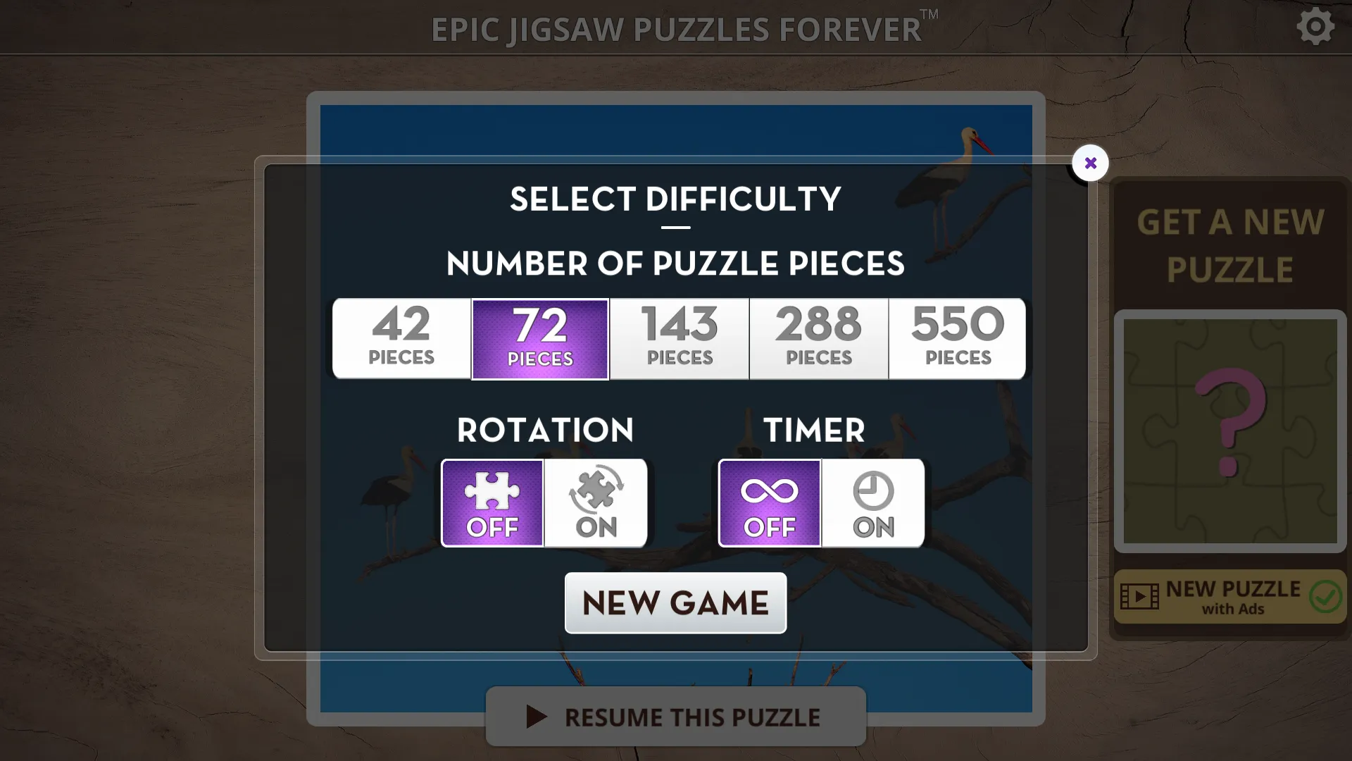 Epic Jigsaw Puzzles Forever™️ | Indus Appstore | Screenshot