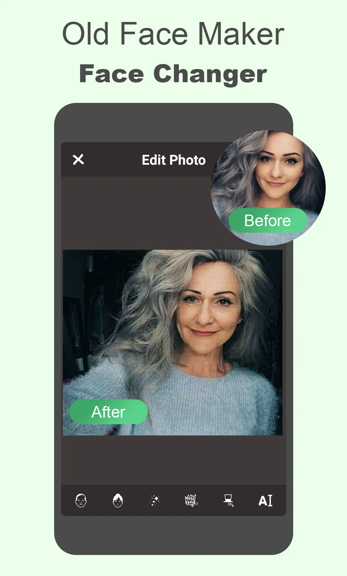 Make Me Old - Old Face Maker | Indus Appstore | Screenshot