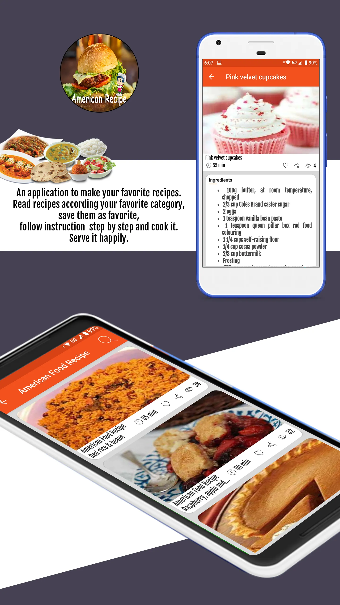 American Recipes | Indus Appstore | Screenshot