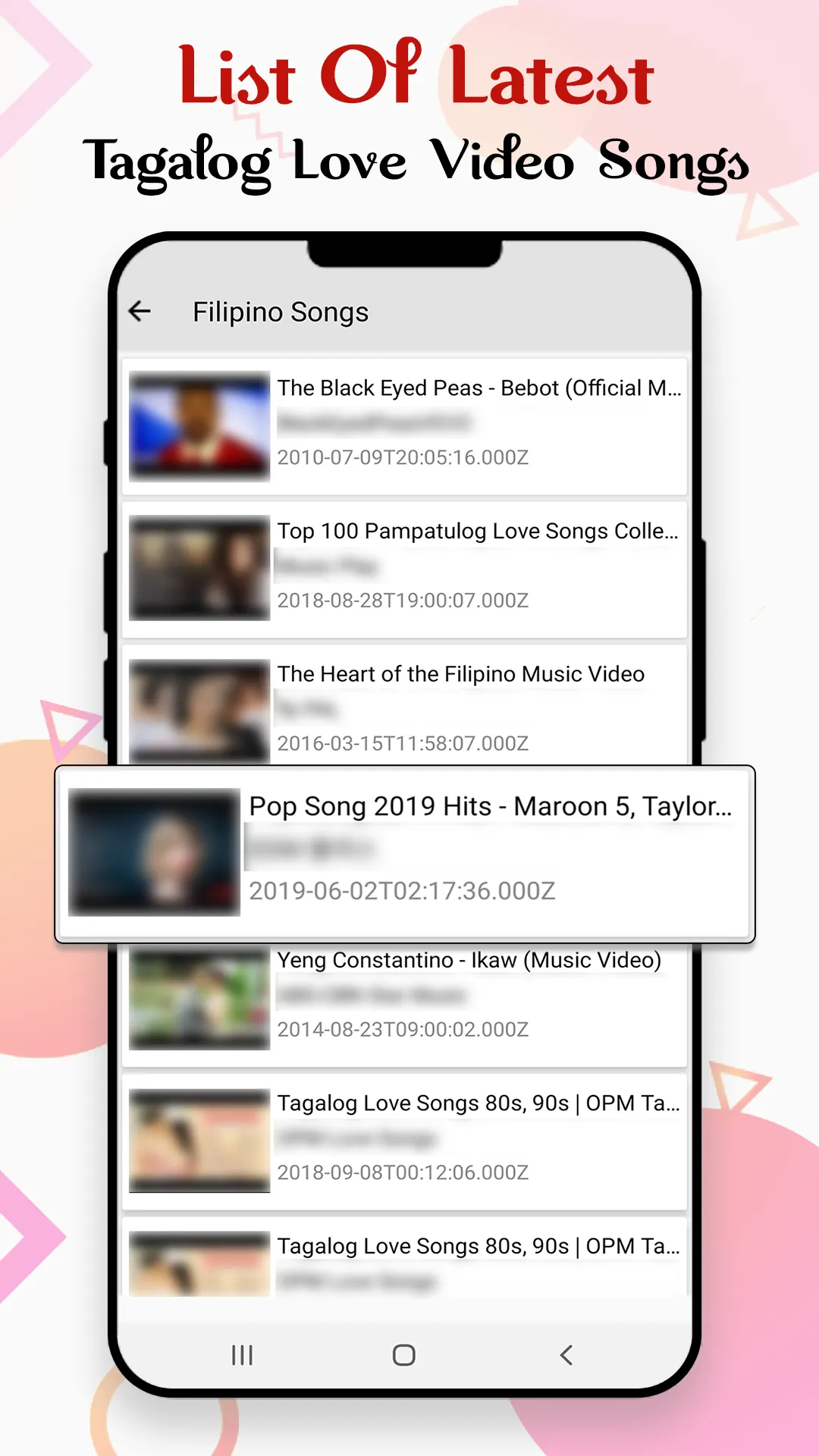 Tagalog Love Songs: OPM Love S | Indus Appstore | Screenshot