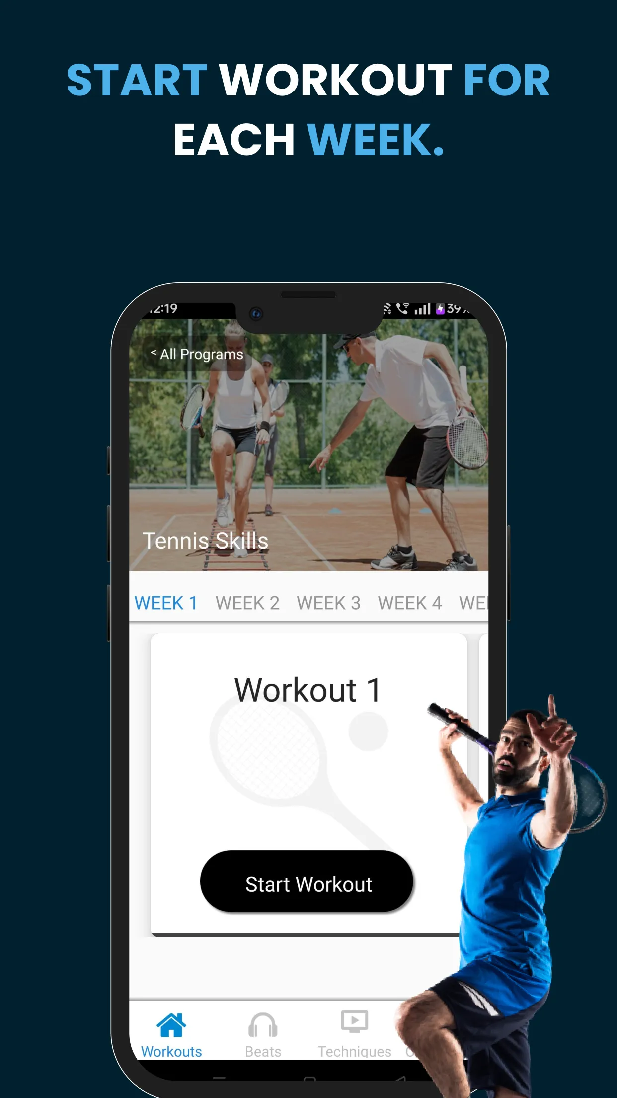 Tennis Training | Indus Appstore | Screenshot