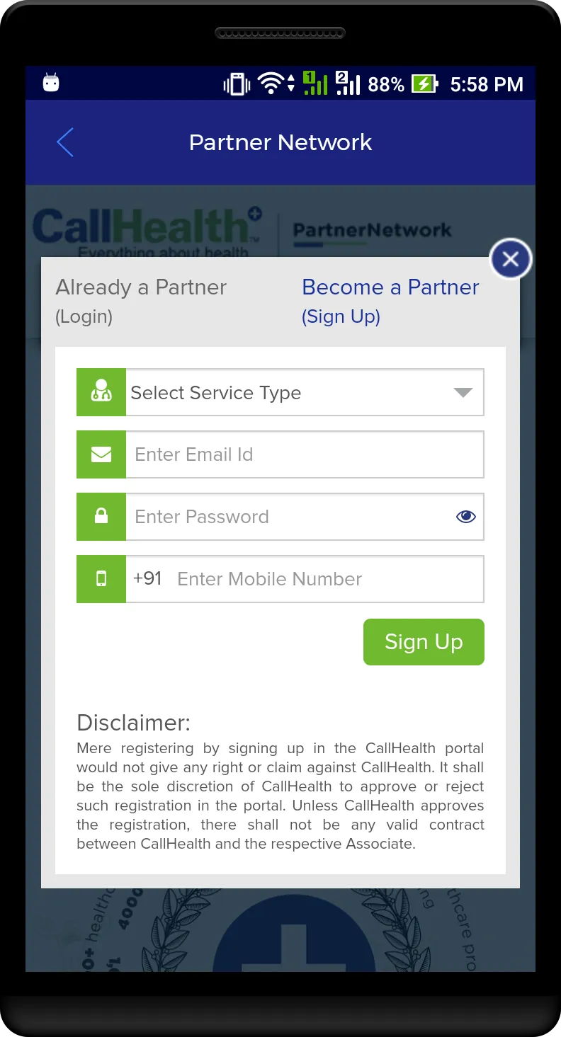 CallHealth Partners | Indus Appstore | Screenshot