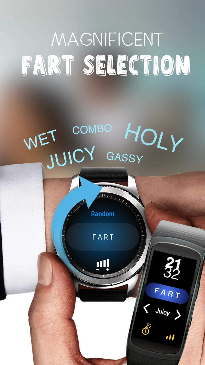 Remote Fart : Gear S3, Galaxy  | Indus Appstore | Screenshot