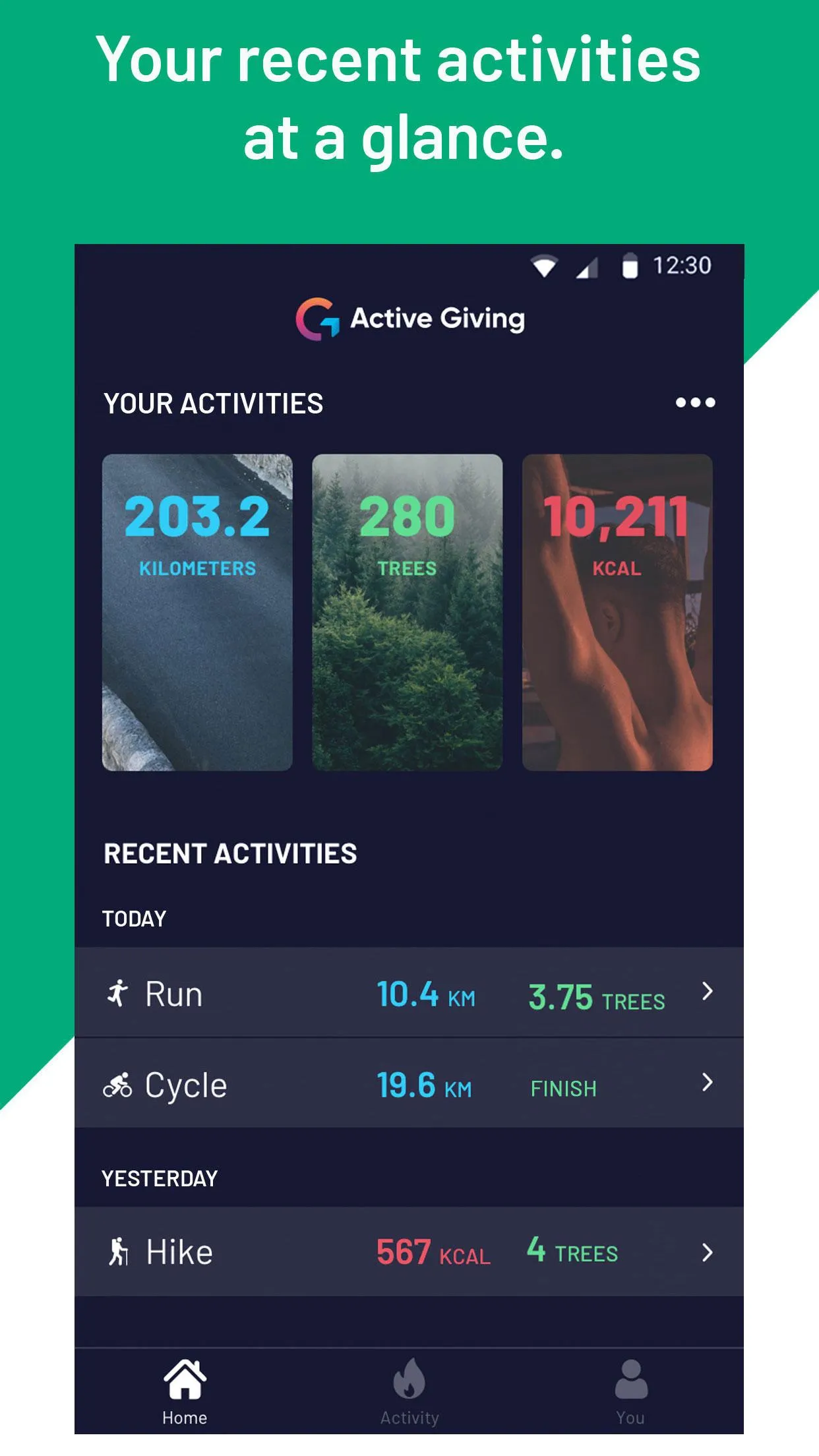 Active Giving | Indus Appstore | Screenshot