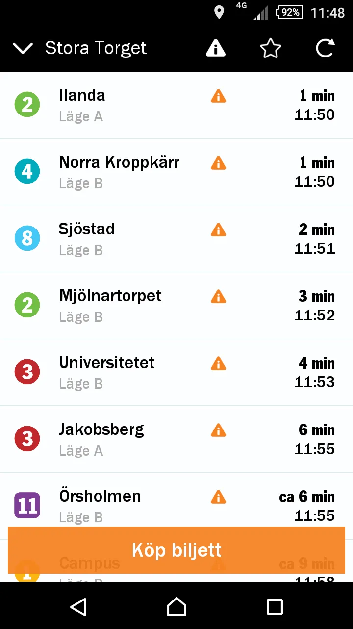 Karlstadsbuss | Indus Appstore | Screenshot