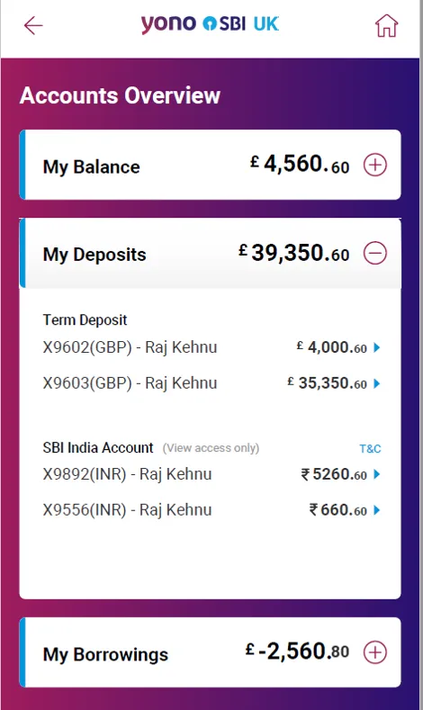 YONO SBI UK | Indus Appstore | Screenshot