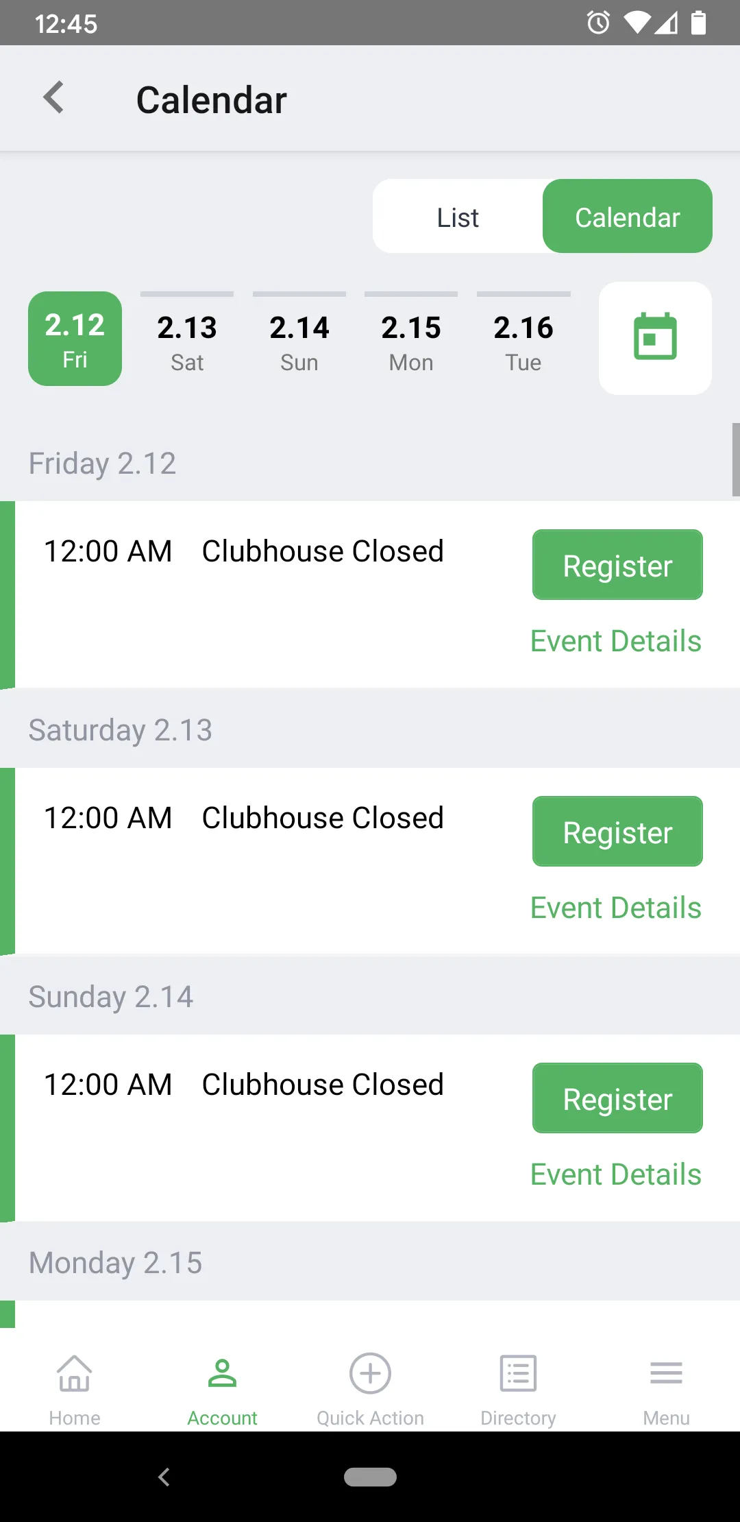 Wollaston GC | Indus Appstore | Screenshot