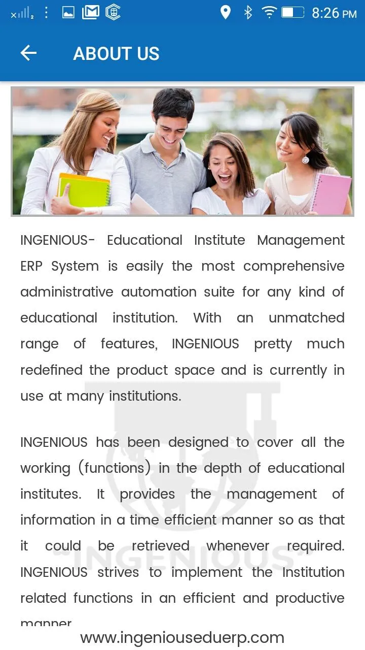 Ingenious Student | Indus Appstore | Screenshot