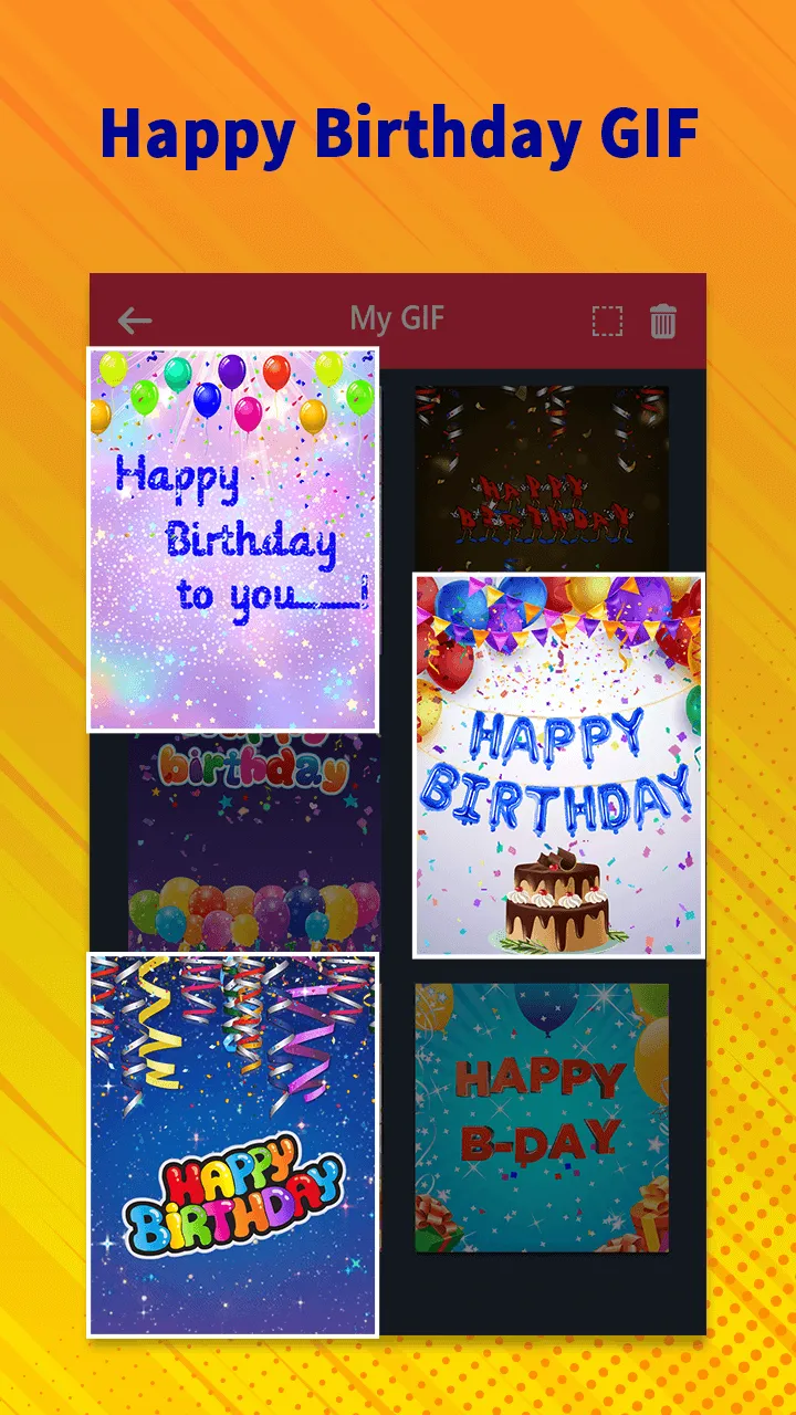 Happy Birthday Wishes GIF | Indus Appstore | Screenshot