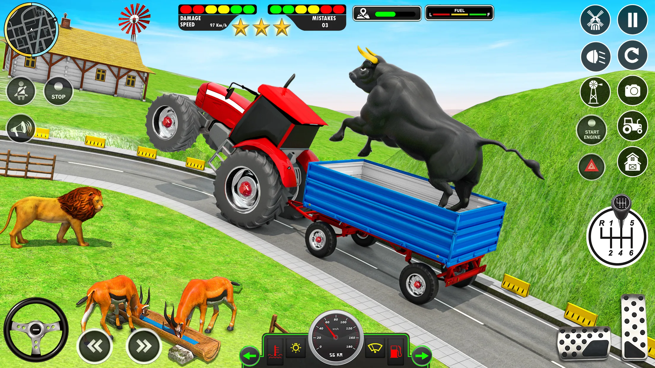 Animal Transport Truck Game 3D | Indus Appstore | Screenshot