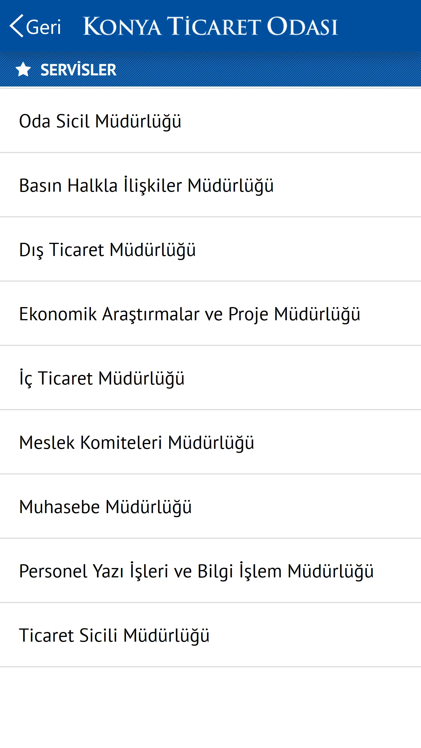 Konya Ticaret Odası | Indus Appstore | Screenshot