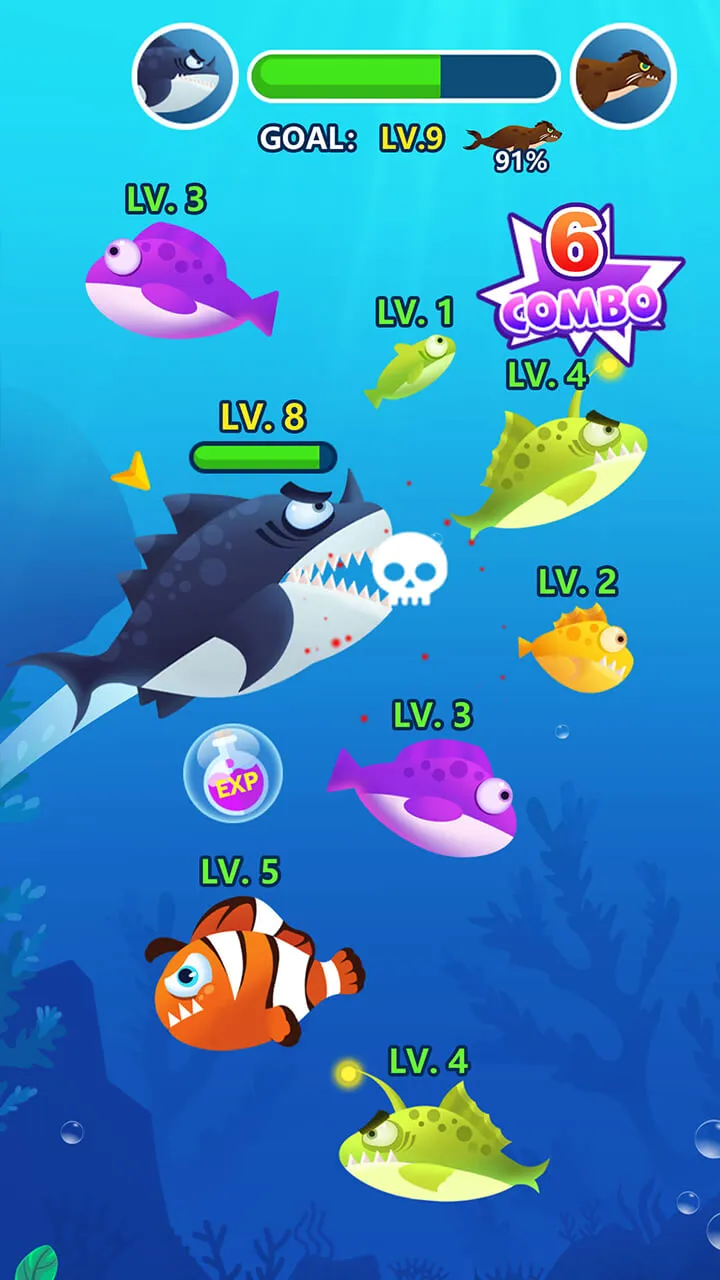 Ocean Domination - Fish.IO | Indus Appstore | Screenshot