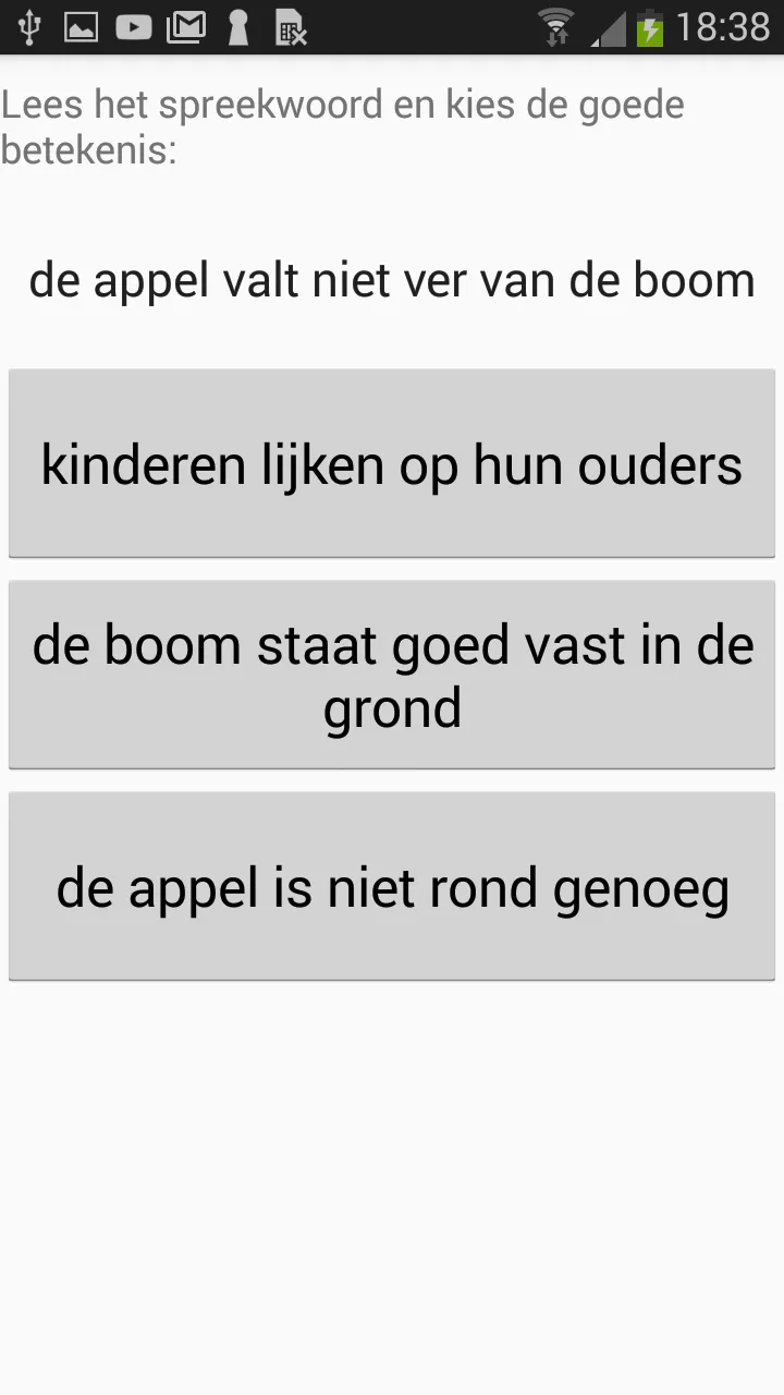 Taal leren groep 6 | Indus Appstore | Screenshot