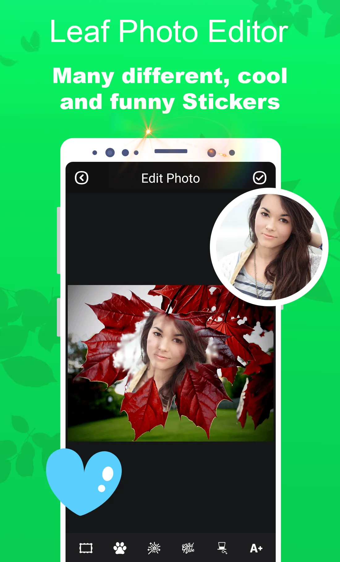 Leaf Editor - Leaves Frames | Indus Appstore | Screenshot