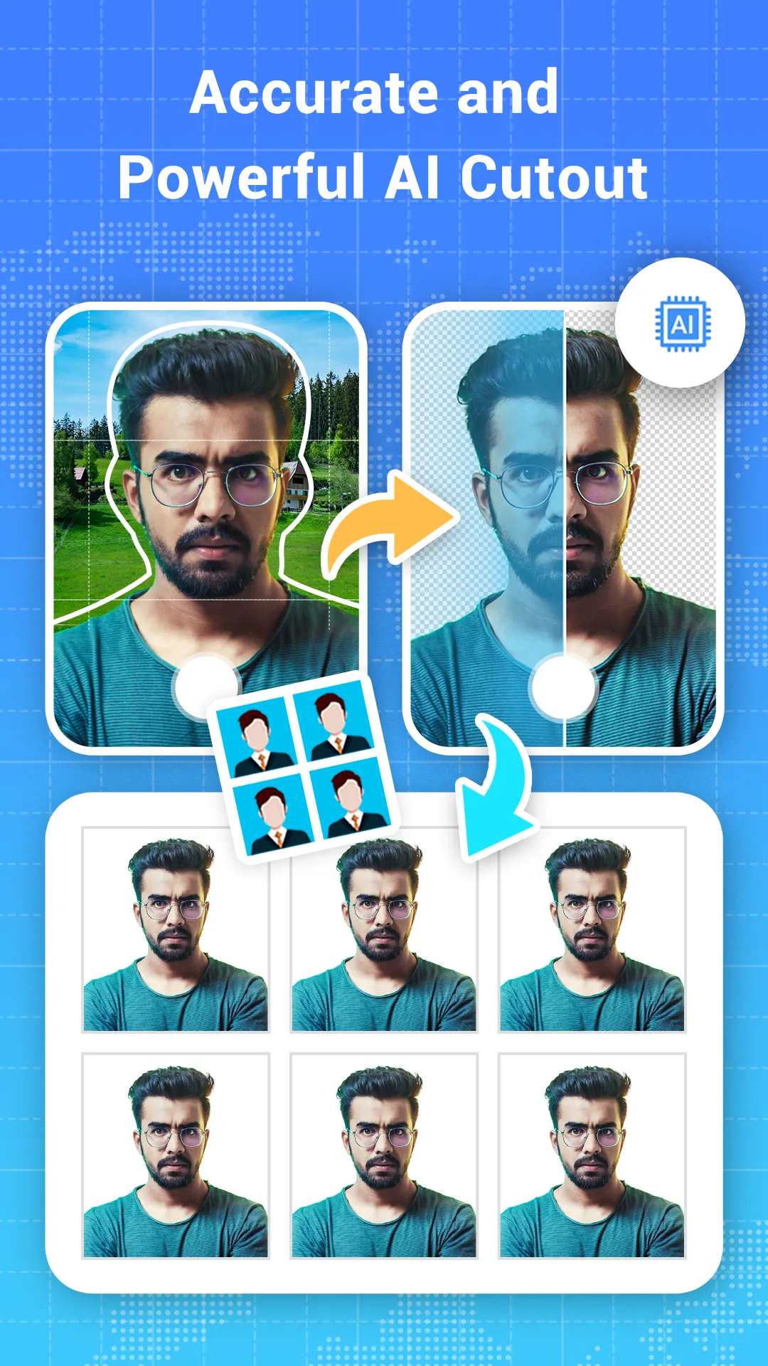 ID Photo: Passport Photo Maker | Indus Appstore | Screenshot