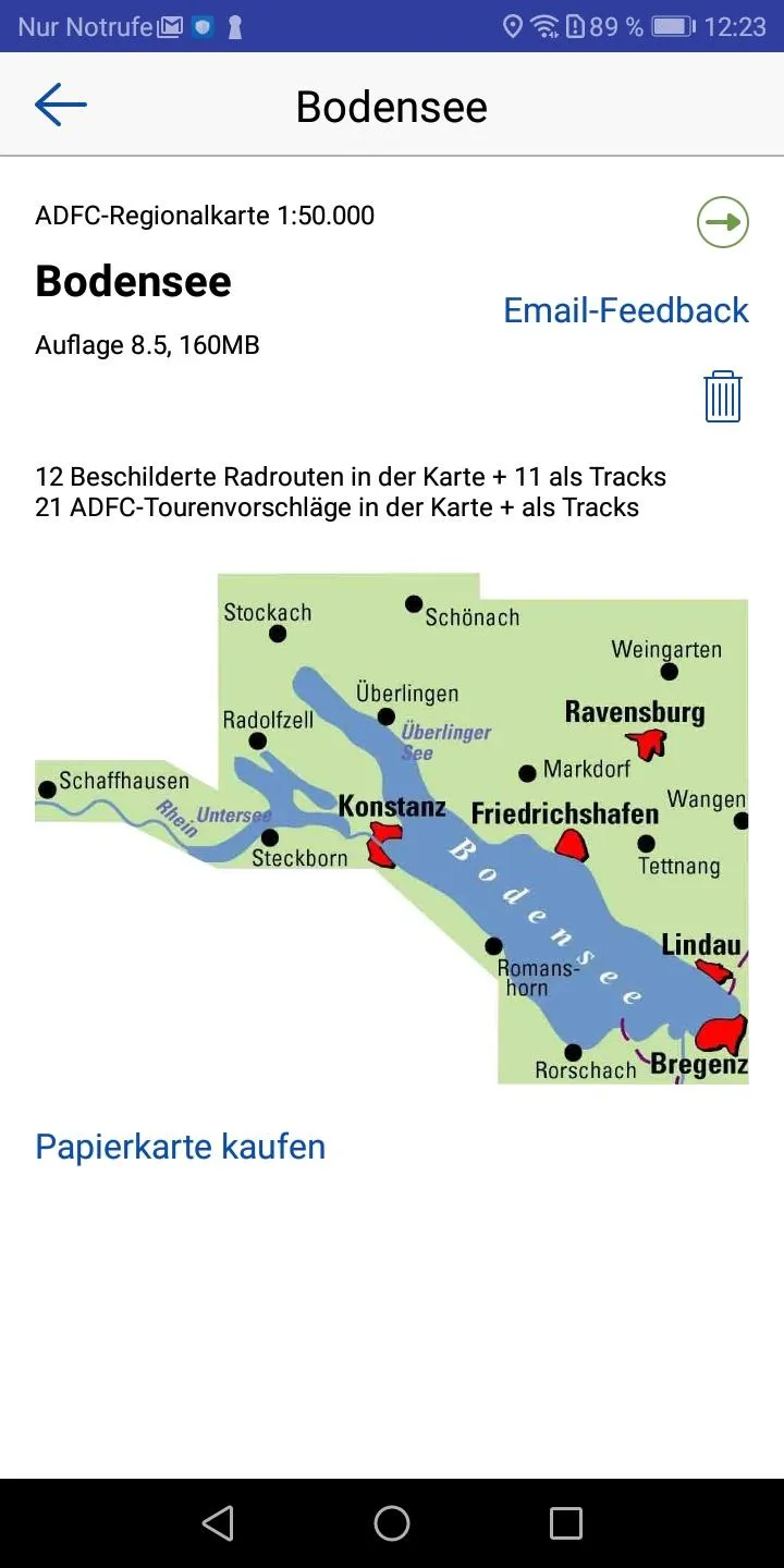 ADFC Karten & Radroutenplaner | Indus Appstore | Screenshot