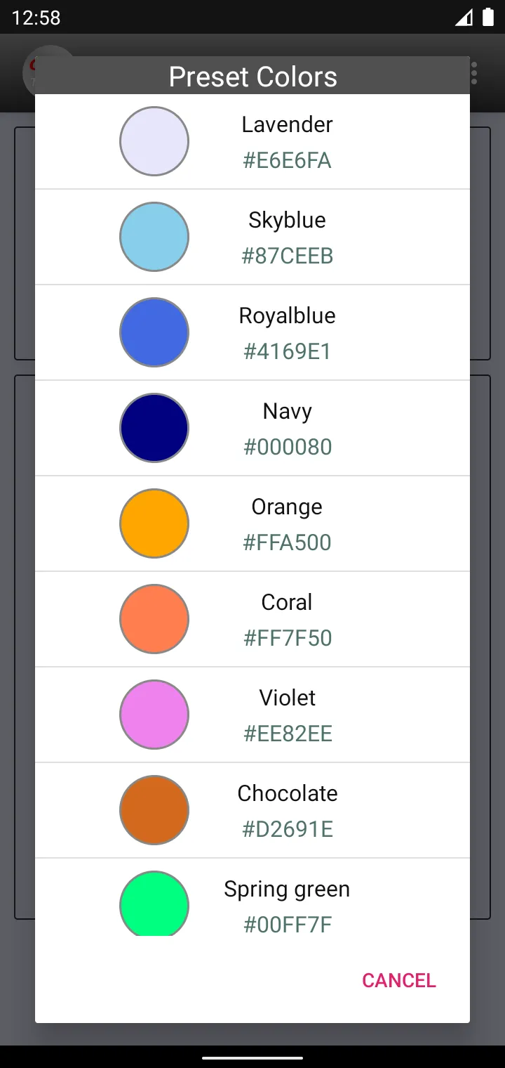 HTML Color Tester | Indus Appstore | Screenshot