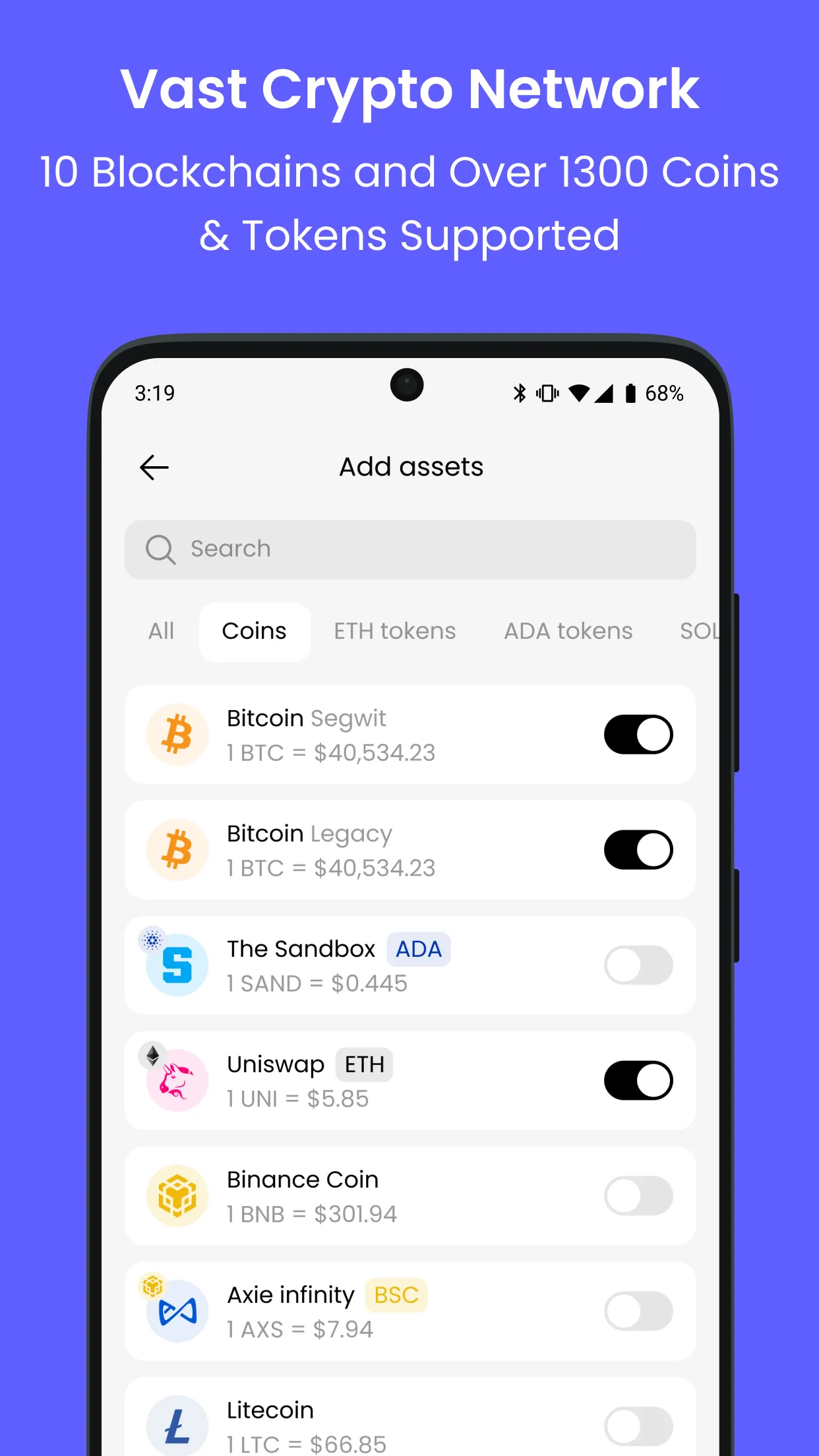 Noone Crypto Wallet | Indus Appstore | Screenshot