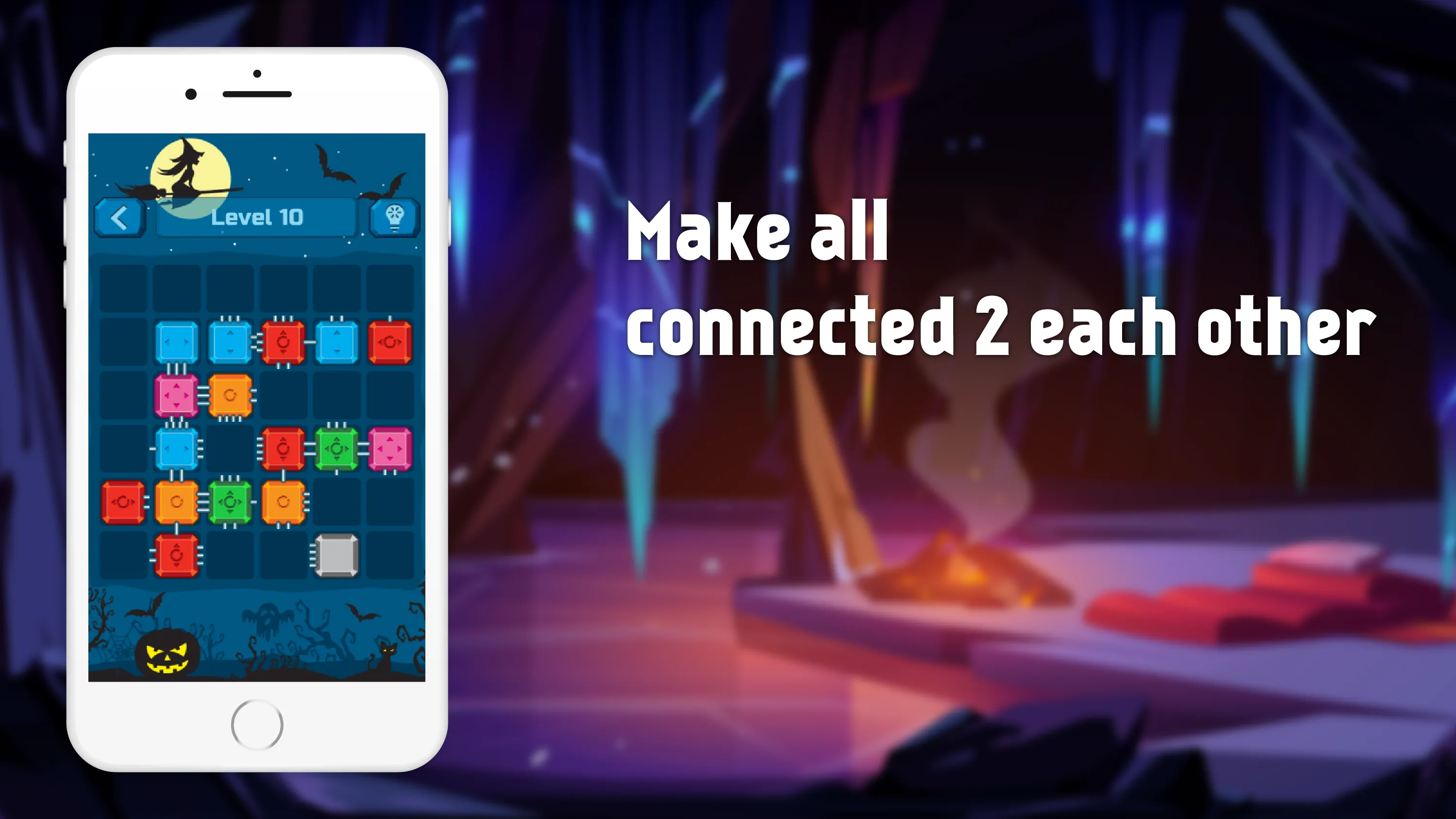 Link'em All puzzle logic game | Indus Appstore | Screenshot