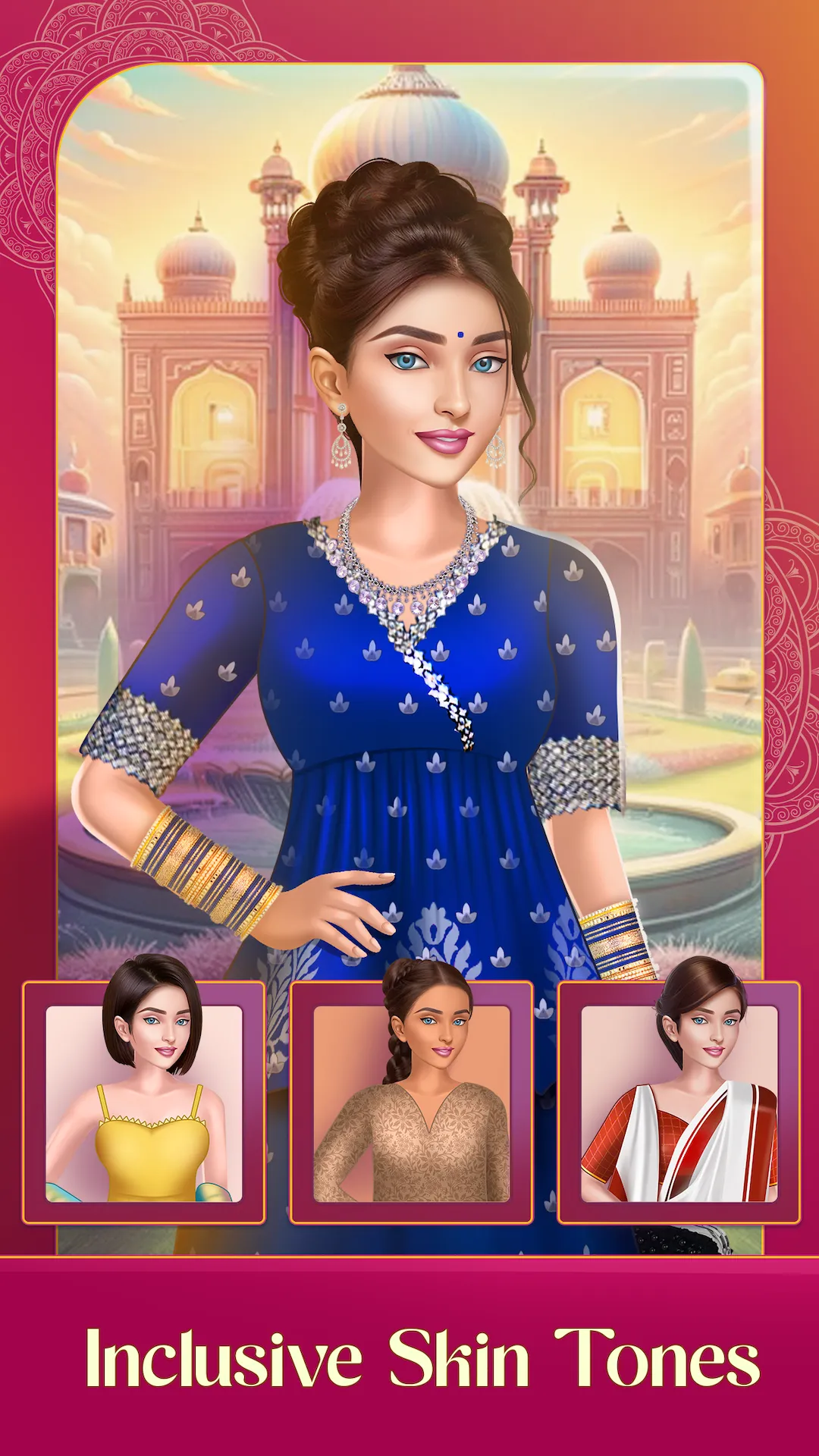 Indian Fashion Dressup Game | Indus Appstore | Screenshot