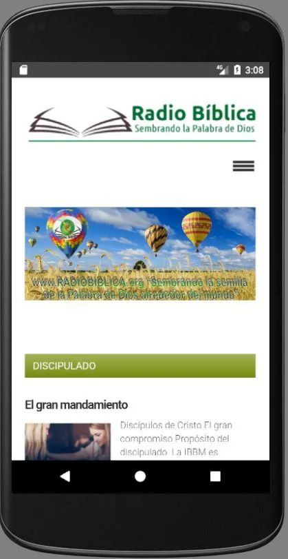 Radio Bíblica Online | Indus Appstore | Screenshot