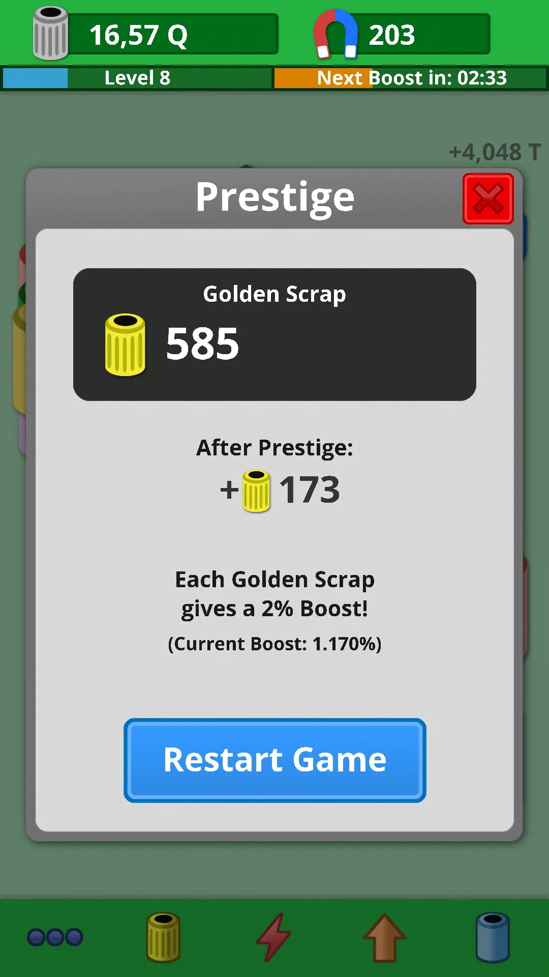 Scrap Collector Idle Game | Indus Appstore | Screenshot