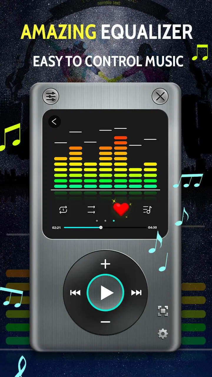 Music Player - Bass Booster Eq | Indus Appstore | Screenshot