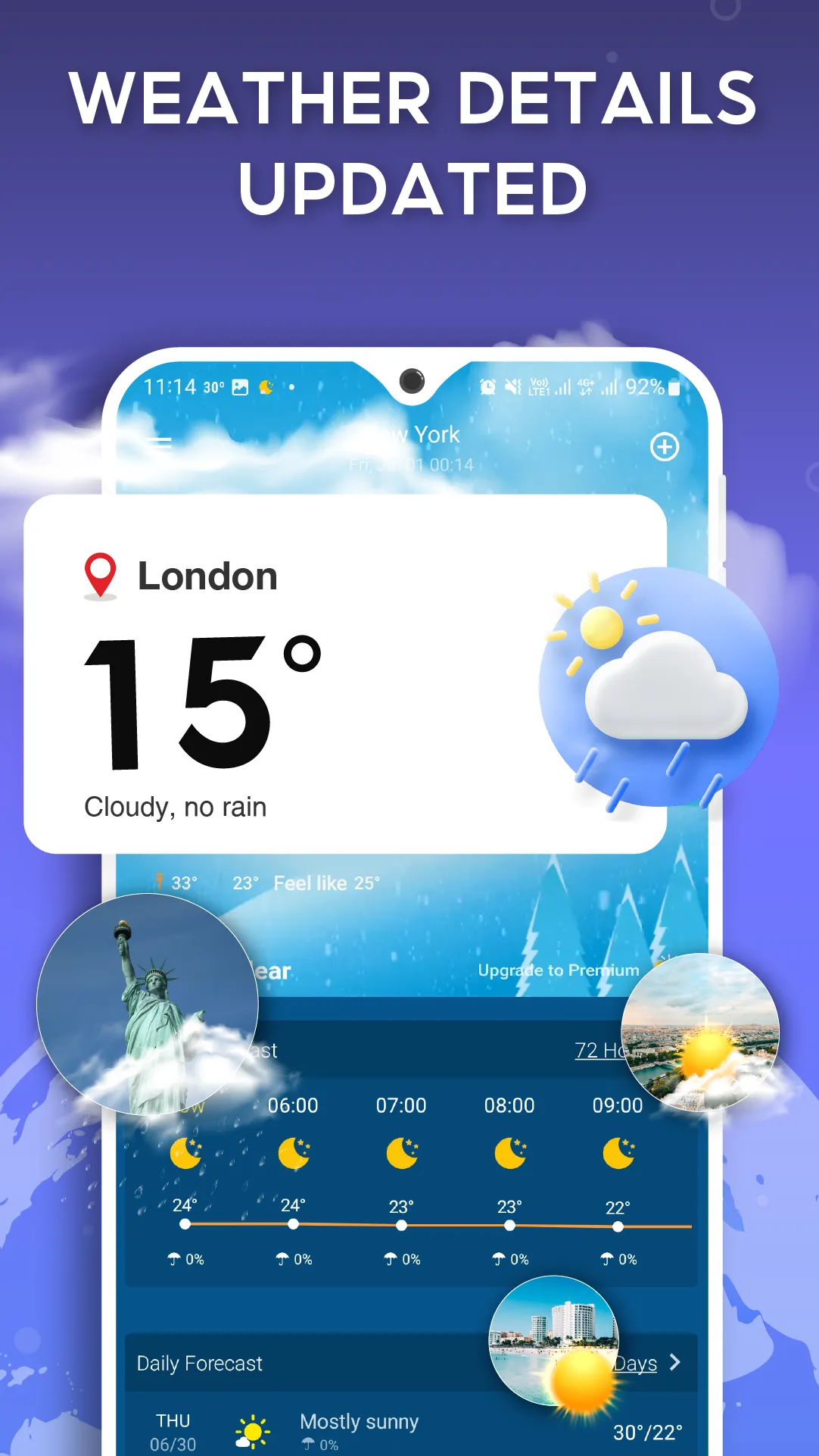 Weather Forecast, Live Weather | Indus Appstore | Screenshot