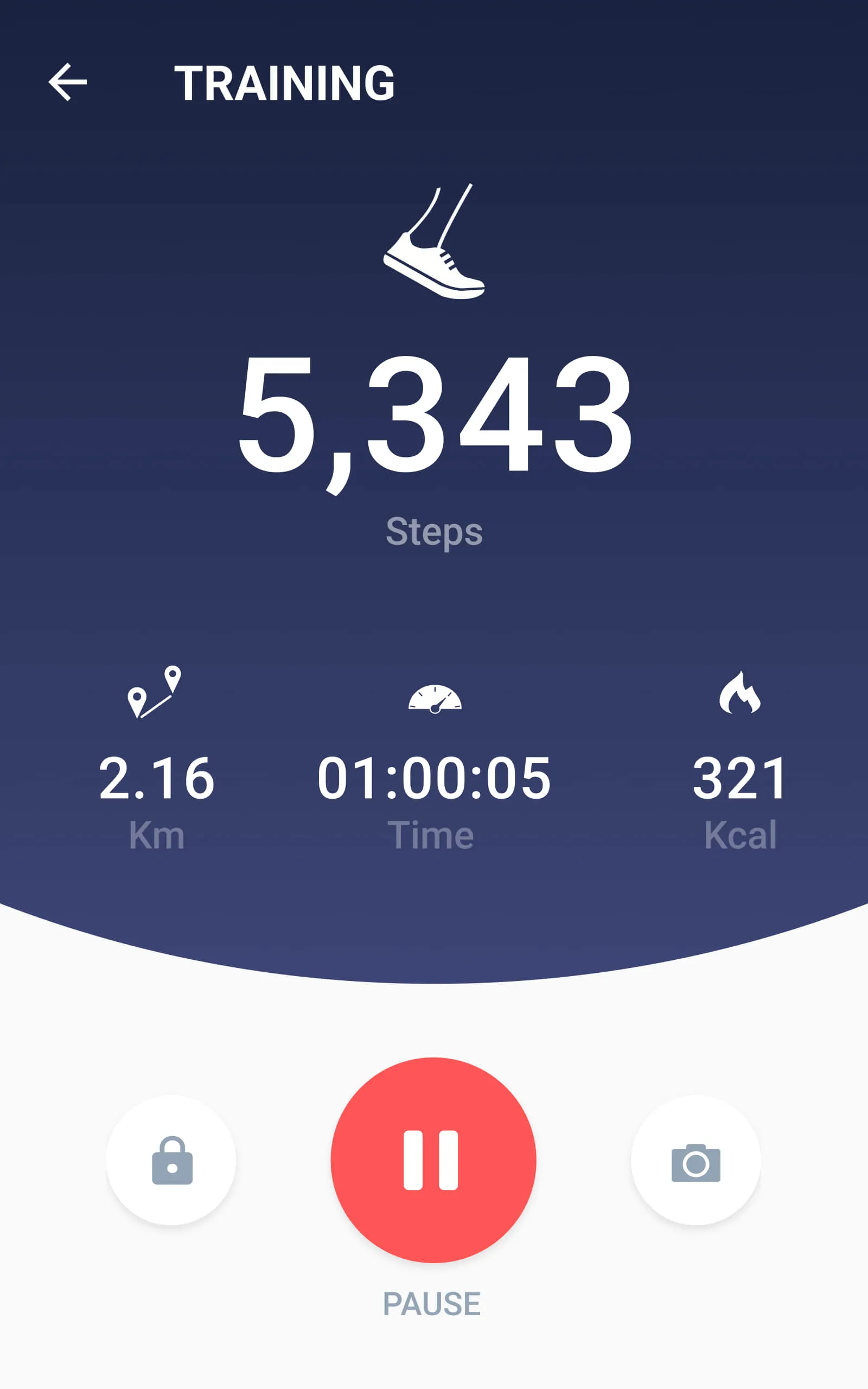Pedometer - Step Counter | Indus Appstore | Screenshot