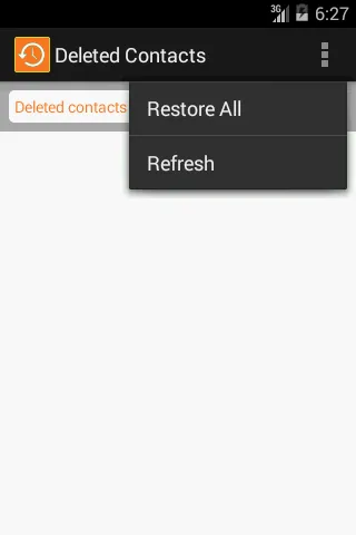 Restore Contacts : Recover Del | Indus Appstore | Screenshot