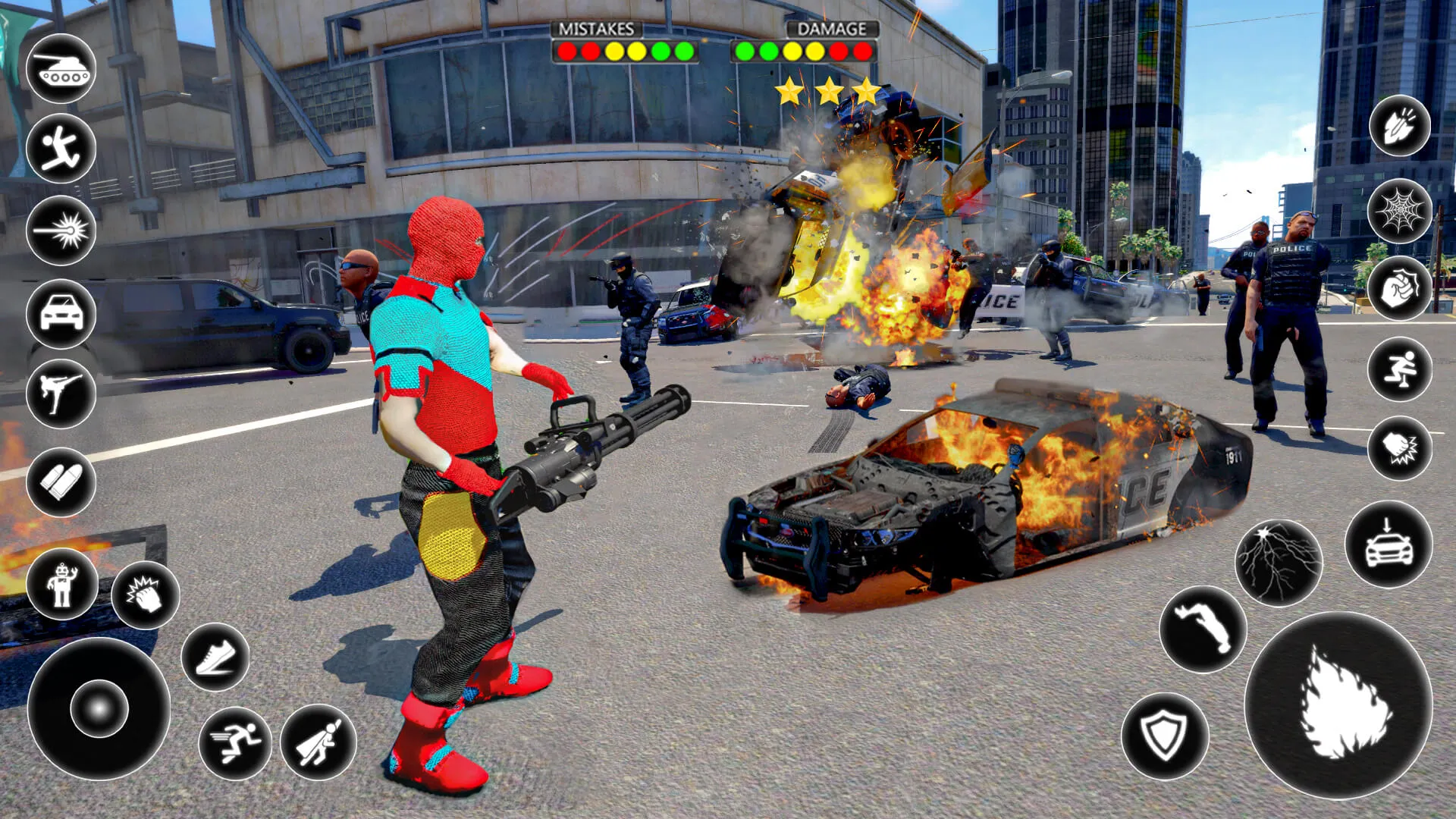 Spider Vice Town Rope Hero Man | Indus Appstore | Screenshot
