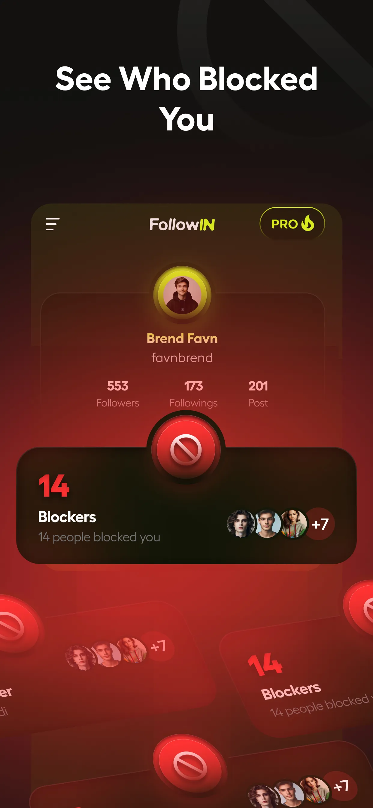 FollowIn - Followers Tracker | Indus Appstore | Screenshot