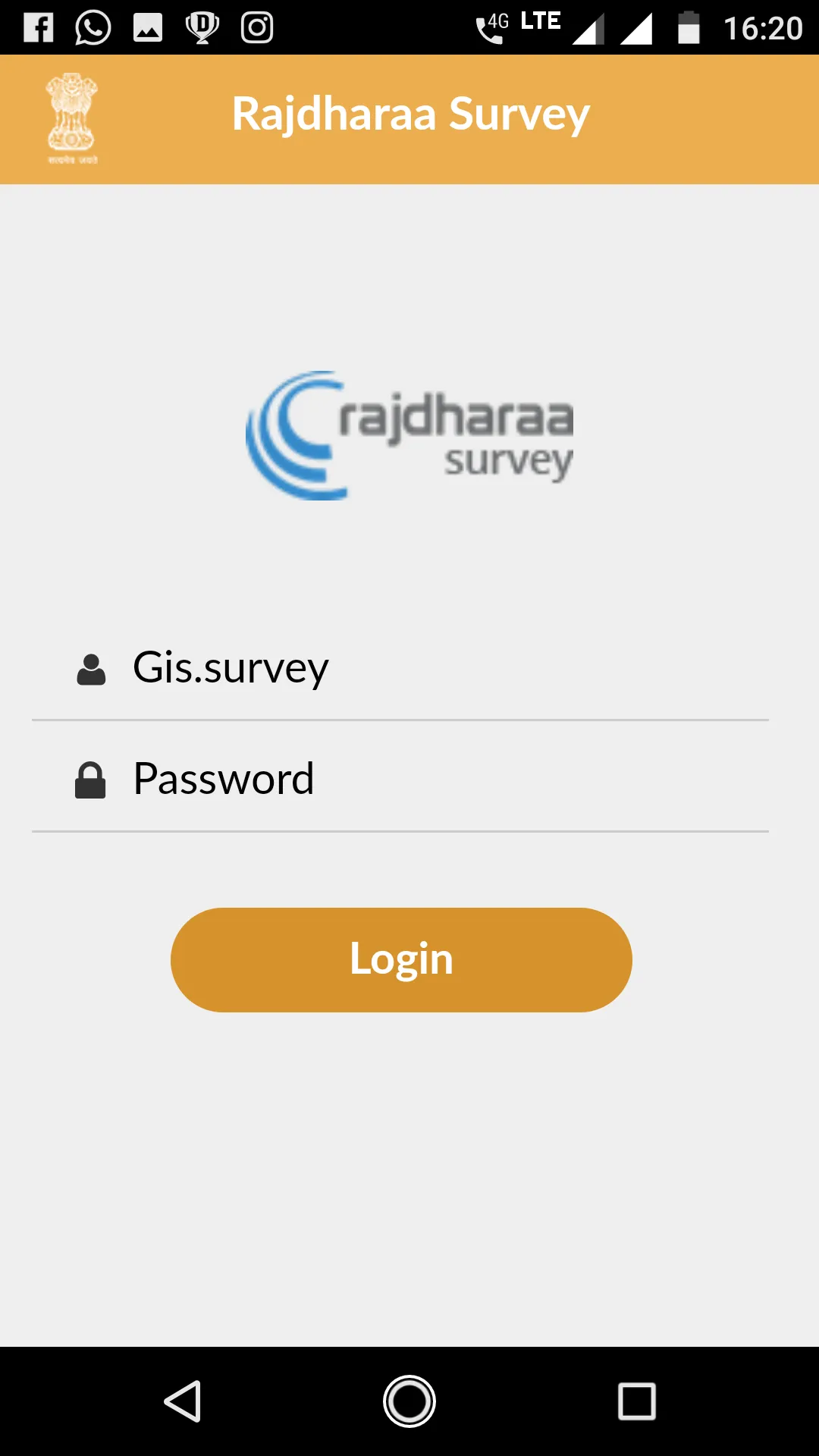 Rajdharaa Survey | Indus Appstore | Screenshot