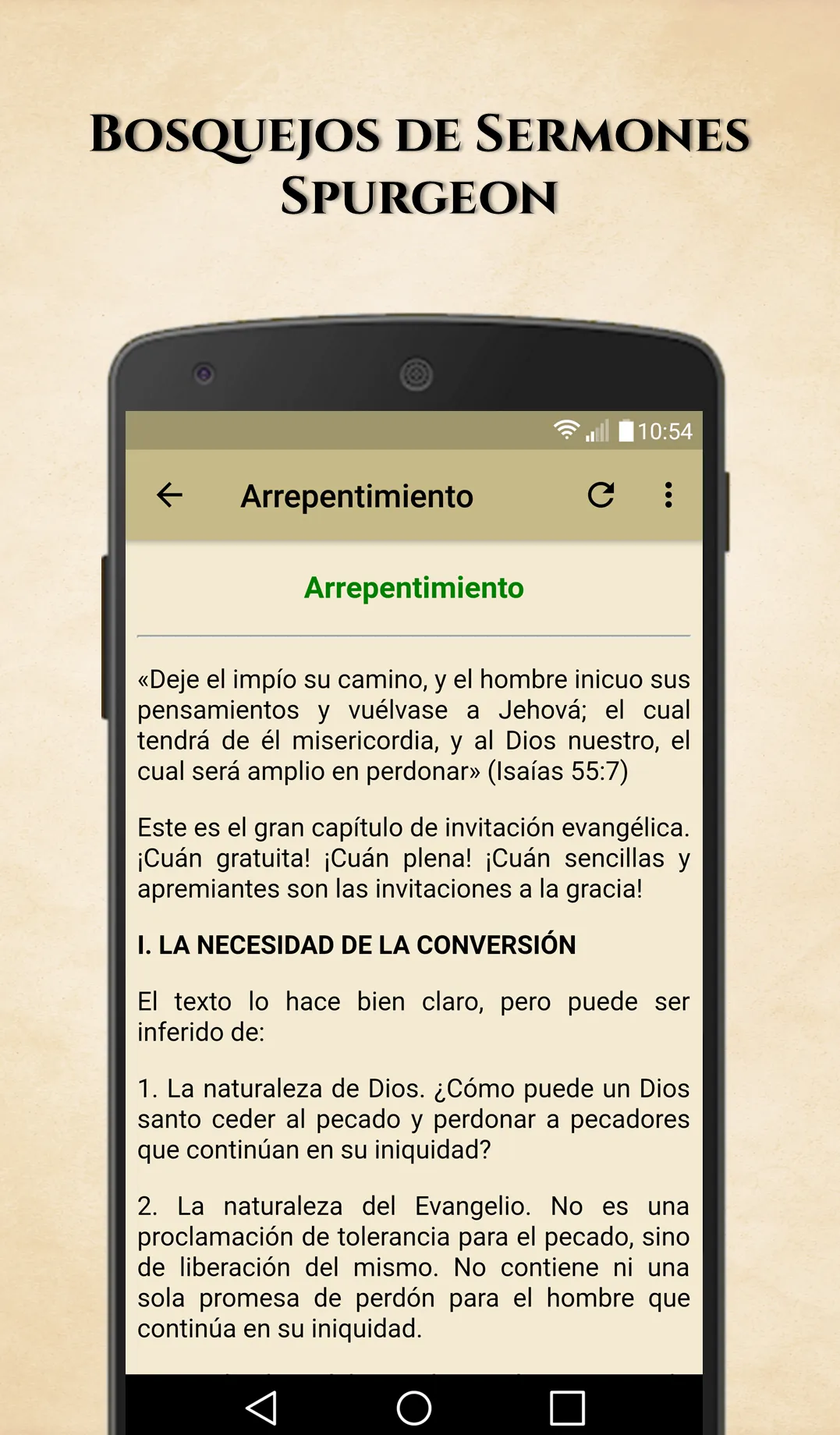 Bosquejos de Sermones Spurgeon | Indus Appstore | Screenshot