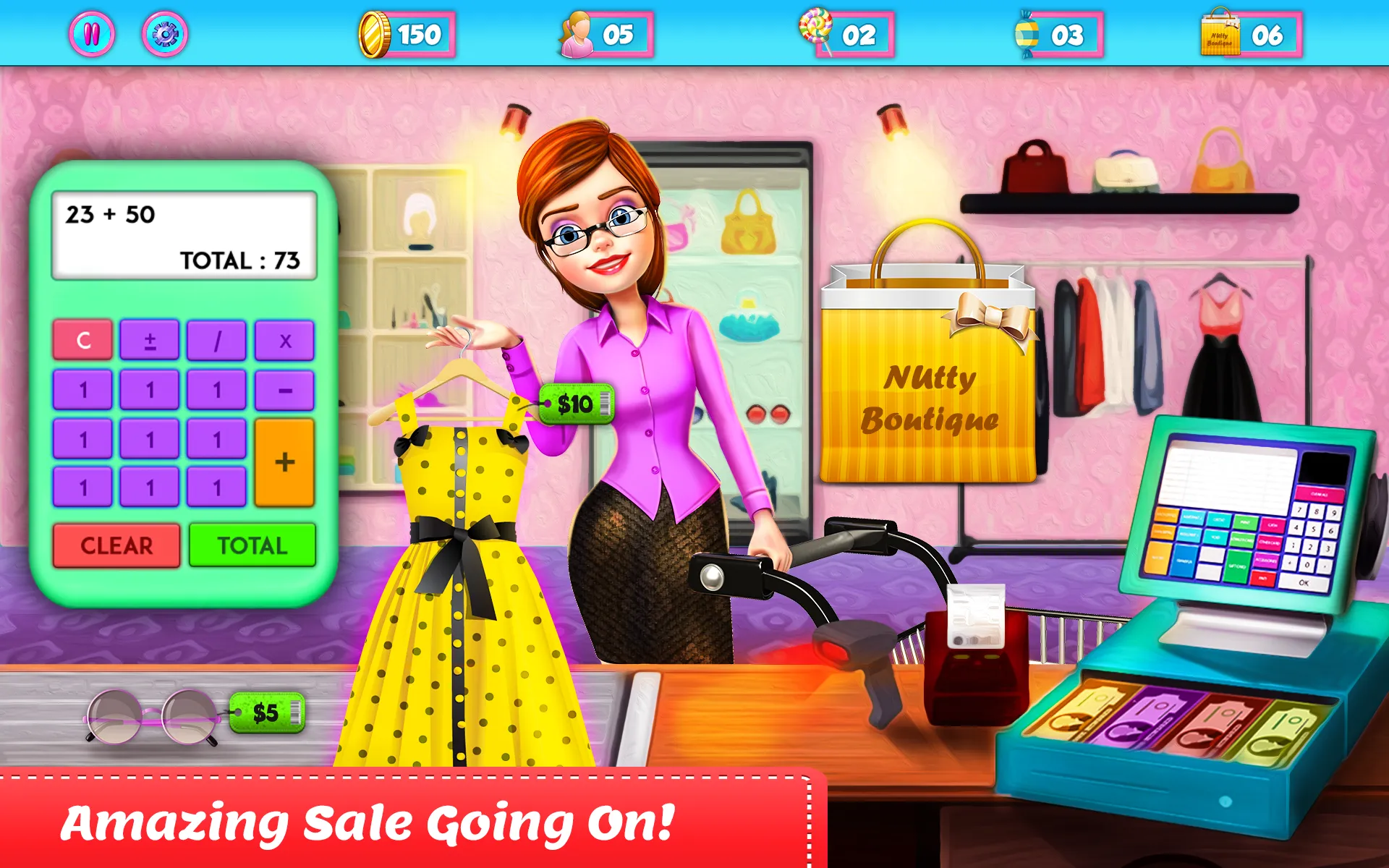 Shopping Mall Girl Cashier | Indus Appstore | Screenshot