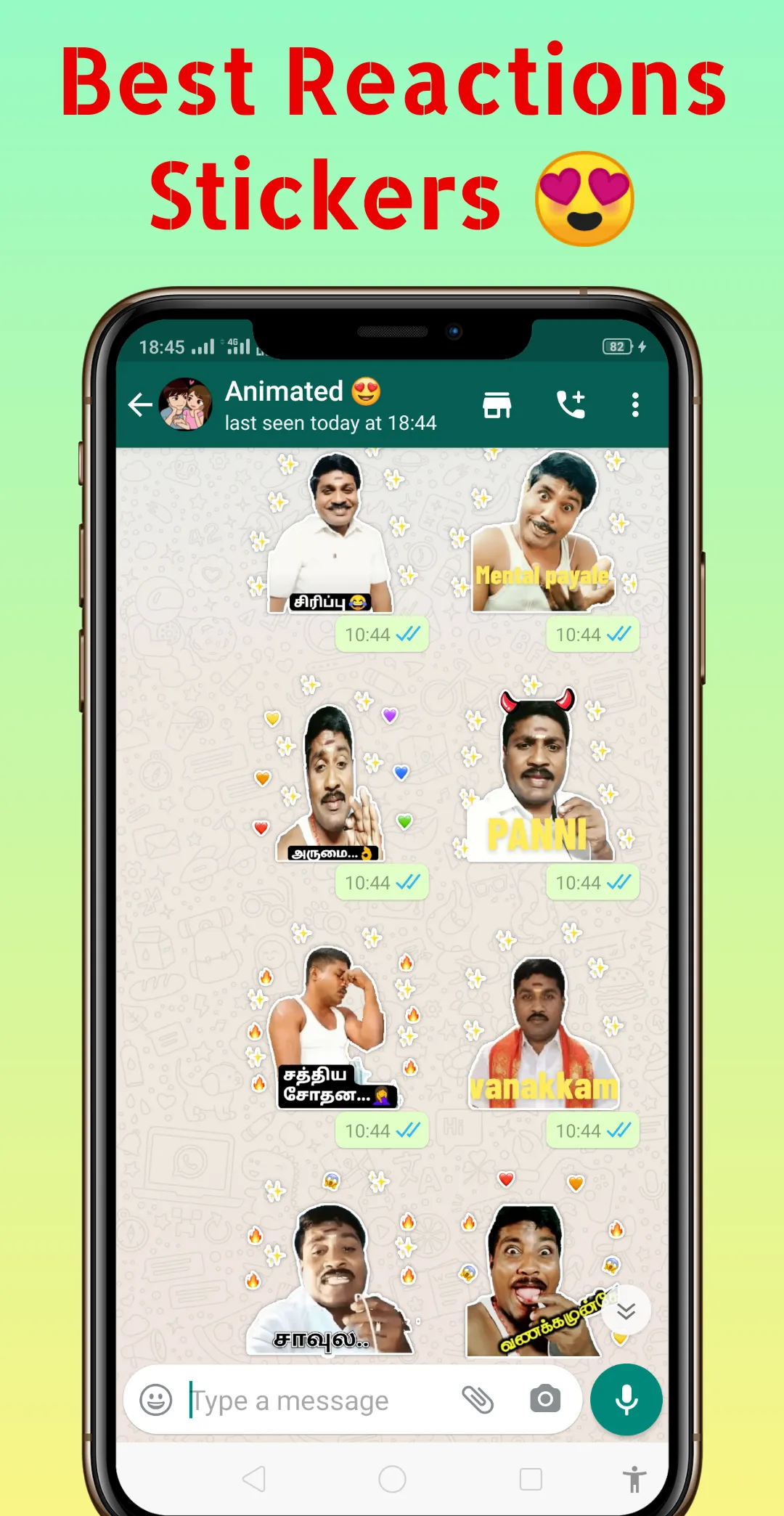 Thalaivar GP Muthu Stickers | Indus Appstore | Screenshot