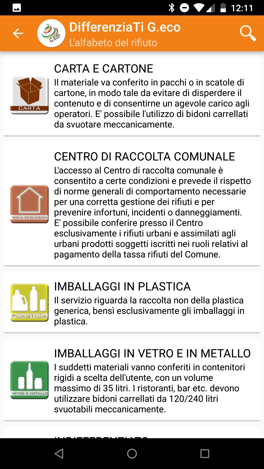 DifferenziaTi G.ECO | Indus Appstore | Screenshot