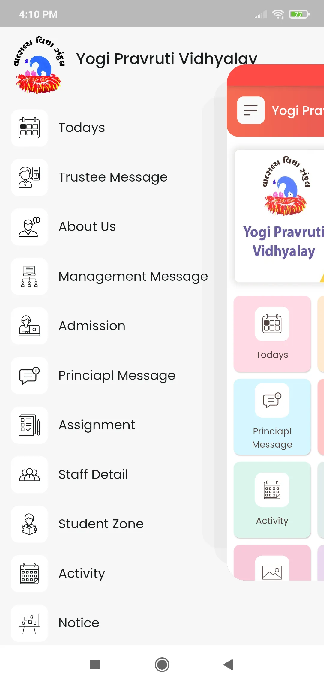 Yogi Pravruti Vidhyalay | Indus Appstore | Screenshot