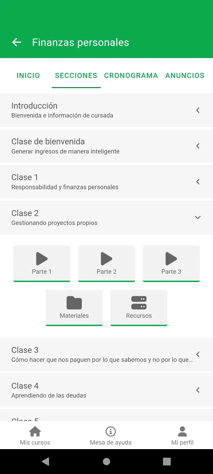 Campus Estudinero | Indus Appstore | Screenshot