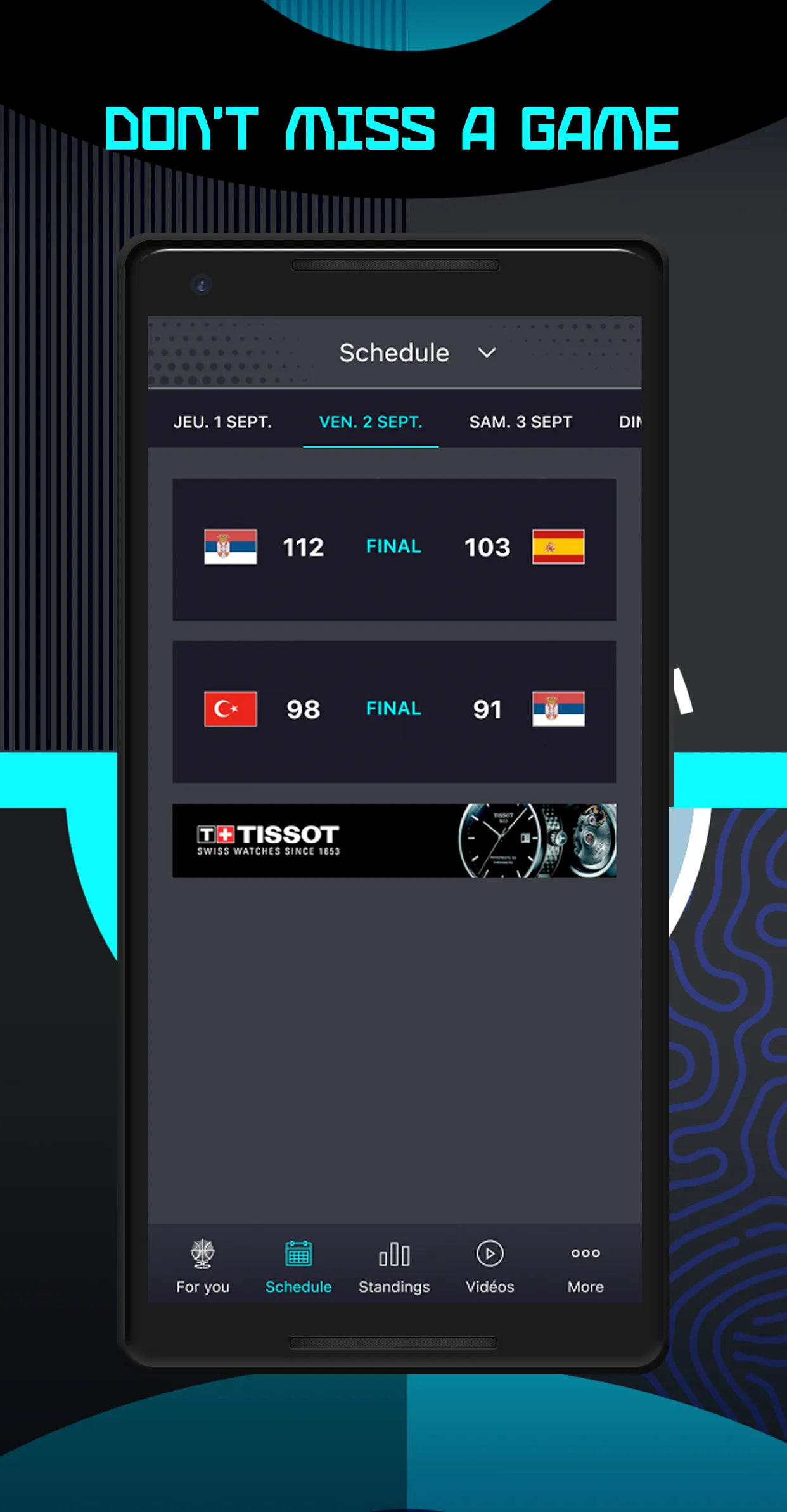 FIBA EuroBasket Qualifiers | Indus Appstore | Screenshot