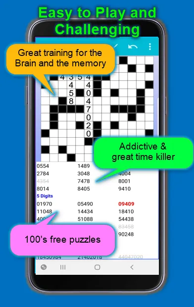 Number Fill in puzzles Numerix | Indus Appstore | Screenshot