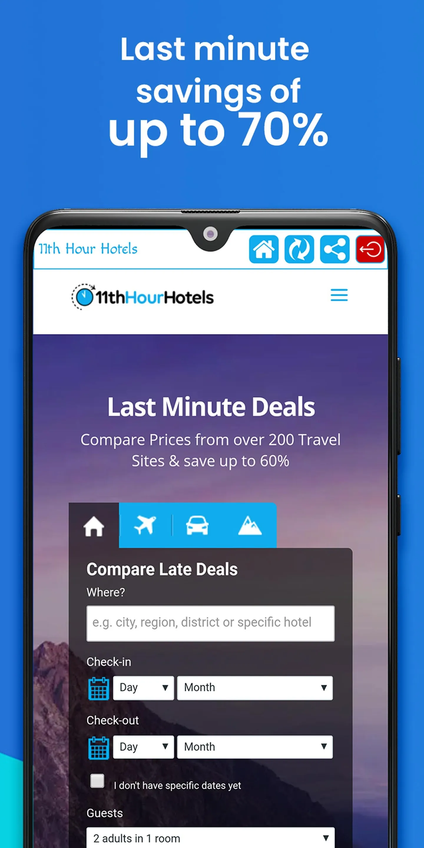 11th Hour Hotels | Indus Appstore | Screenshot