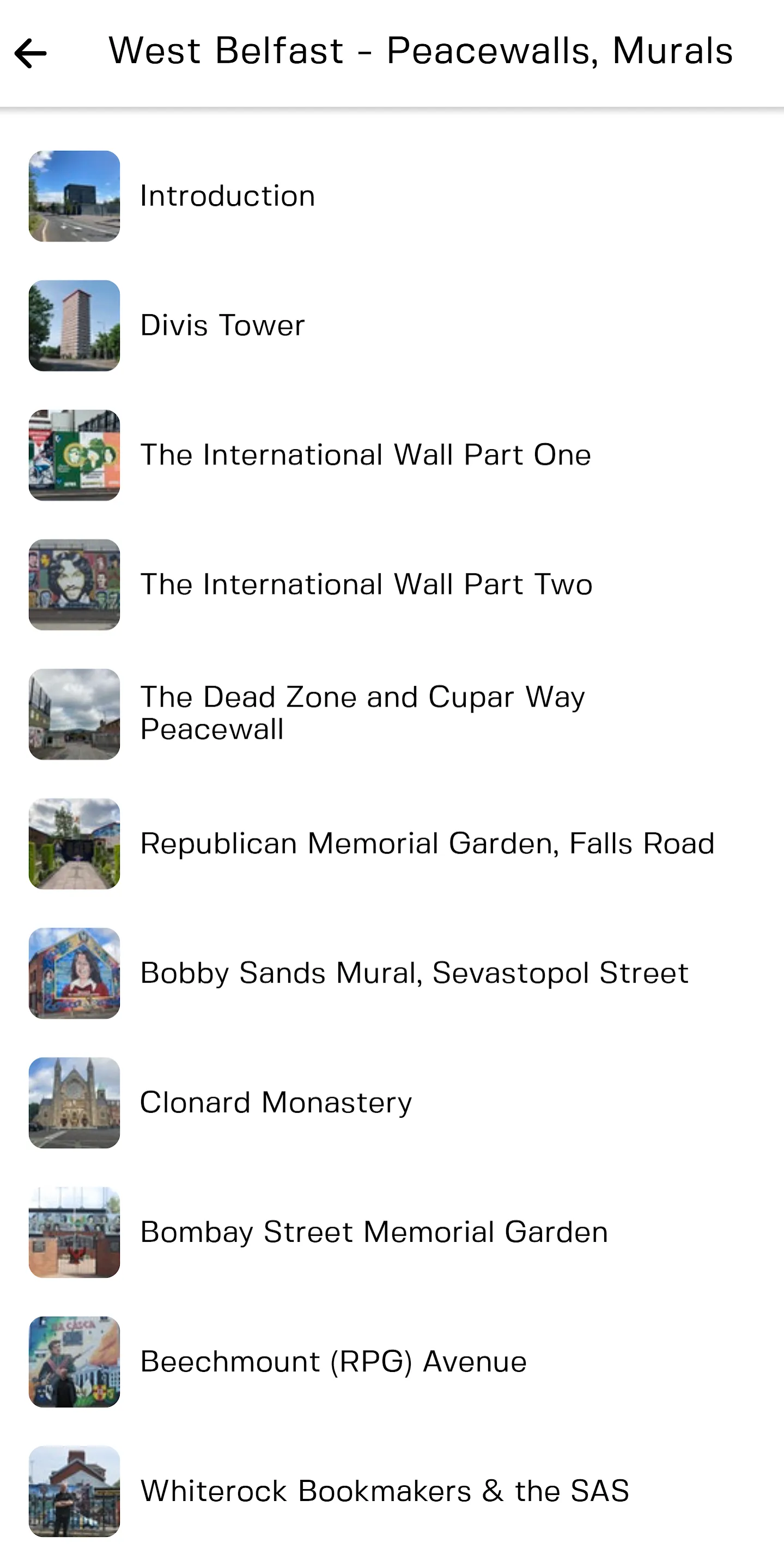 DC Tours Belfast | Indus Appstore | Screenshot